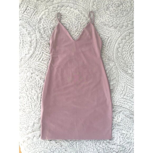 Lux La Dusty Rose Cocktail Strapless Mini Dress Women's Size M - Picture 2 of 12